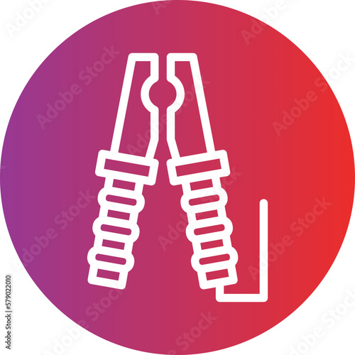 Vector Design Jumper Icon Style