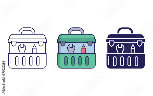 Tool Box vector icon