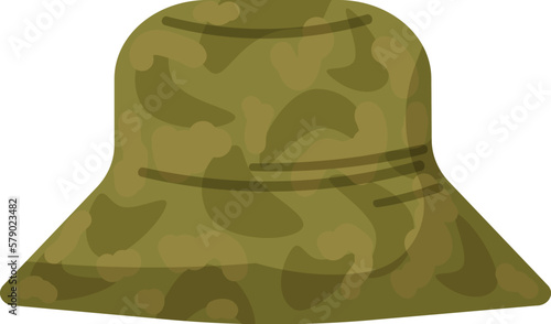 Hunter cap icon cartoon vector. Hunt equipment. Shot scout