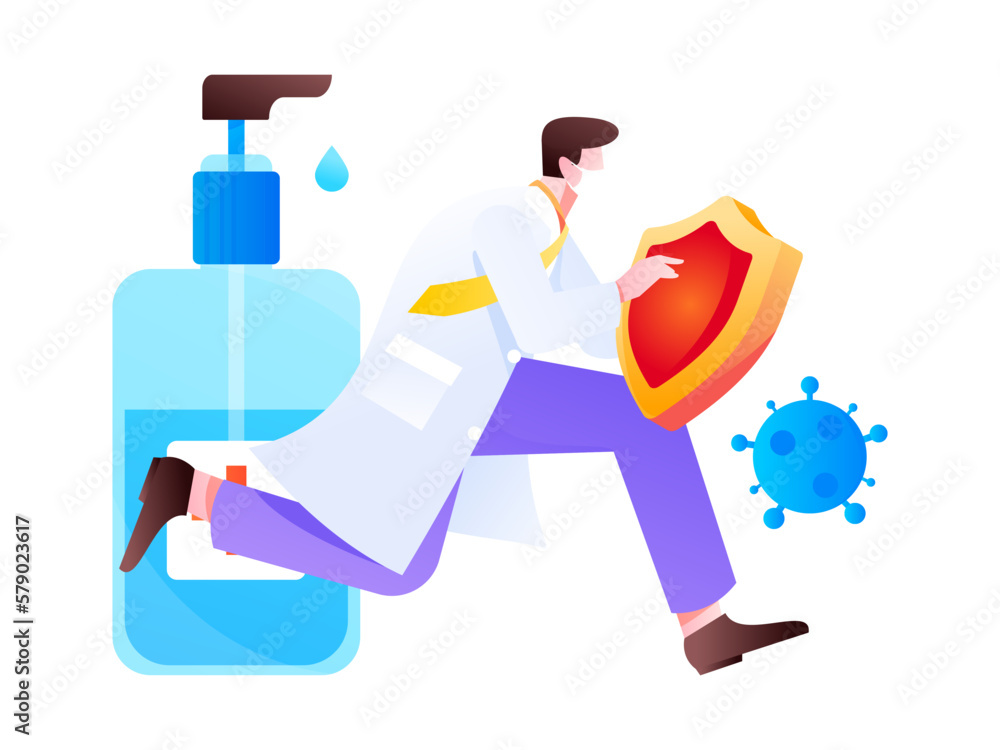 Medical Characters Anti-epidemic Flat Vector Concept Operation Hand Drawn Illustration
Medical Characters Anti-epidemic Flat Vector Concept Operation Hand Drawn Illustration