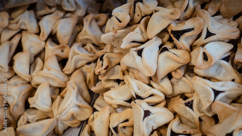 Purim baked goods in Israel