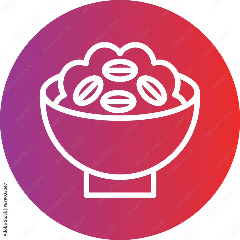 Vector Design Granola Icon Style Vector Design Granola Icon Style