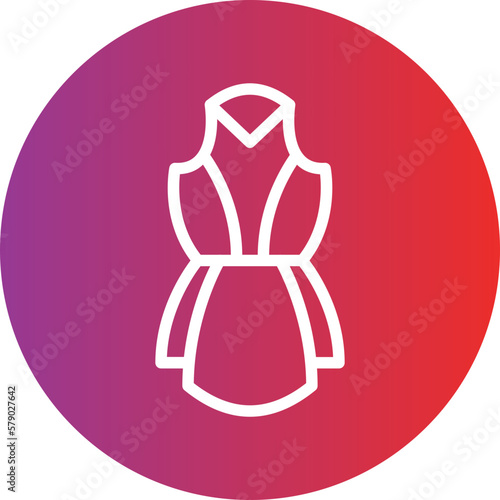 Vector Design Dress Icon Style