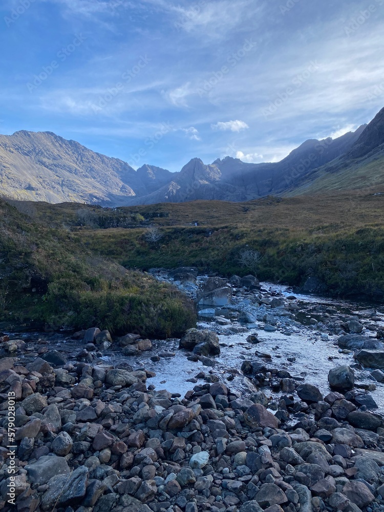 Fototapeta premium Fairy Pools, Scotland