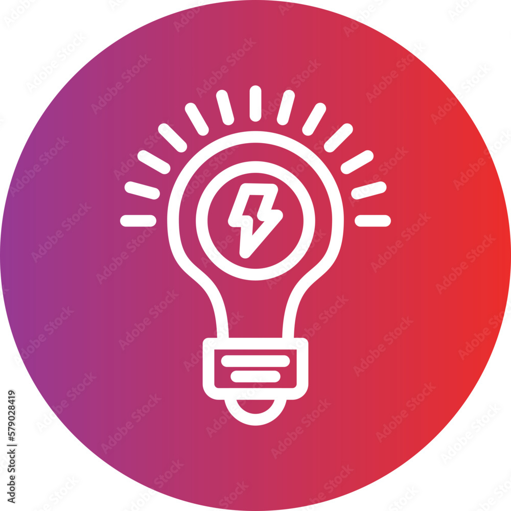 Vector Design Lighting Icon Style Vector Design Lighting Icon Style
