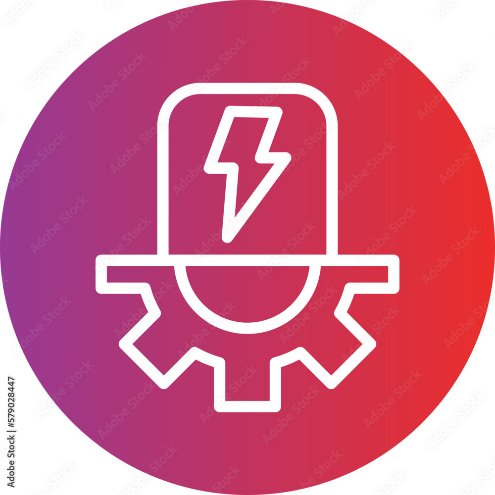 Vector Design Energy System Icon Style Vector Design Energy System Icon Style