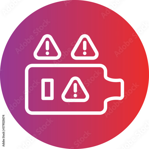 Vector Design Low Energy Icon Style