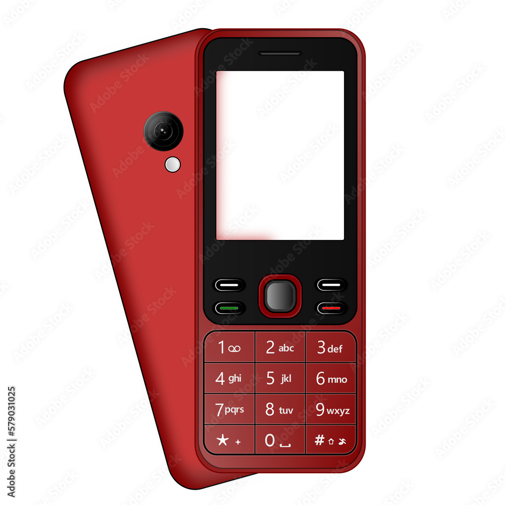 mobile phone isolated on white background mobile phone isolated on white background
