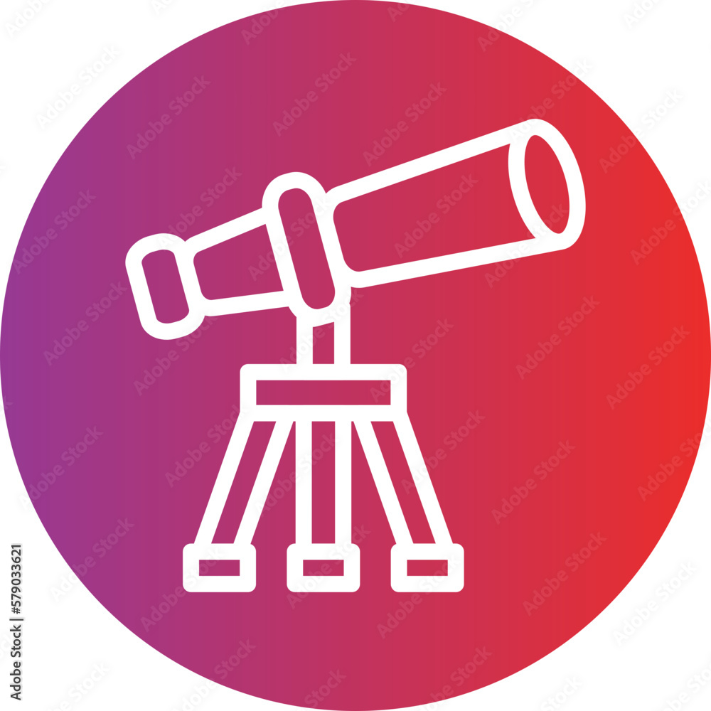 Vector Design Telescope Icon Style Vector Design Telescope Icon Style