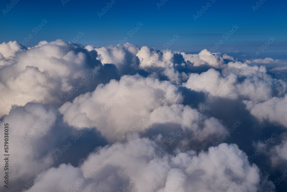 Clouds and sky shoot from an airplane Clouds and sky shoot from an airplane