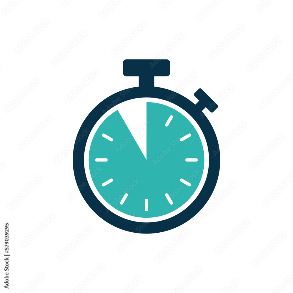 Stopwatch Icon Vector Template Stopwatch Icon Vector Template