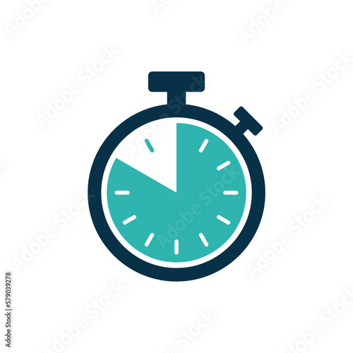 Stopwatch Icon Vector Template