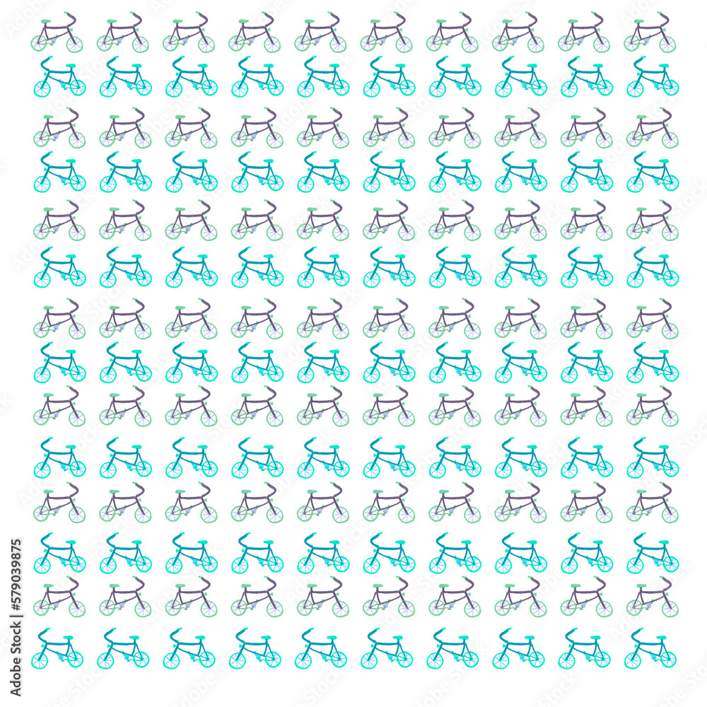 pattern with bikes pattern with bikes