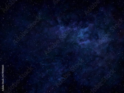 Night sky with stars digital illustration
