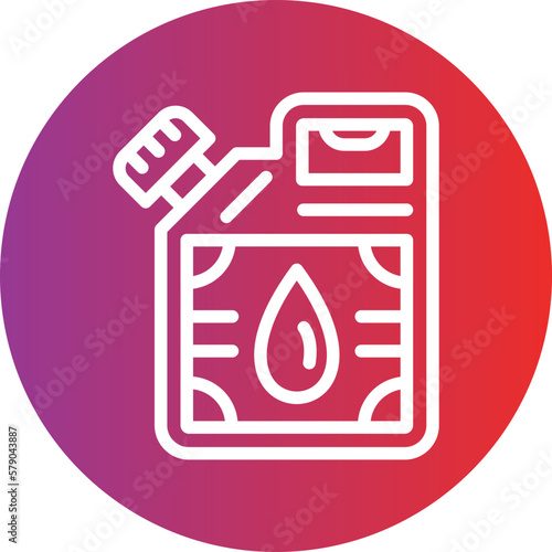 Vector Design Oil Canister Icon Style