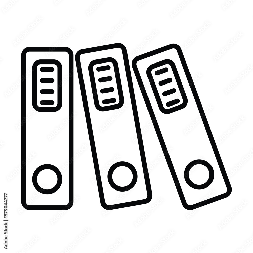 folder icon, file vector, office illustration folder icon, file vector, office illustration