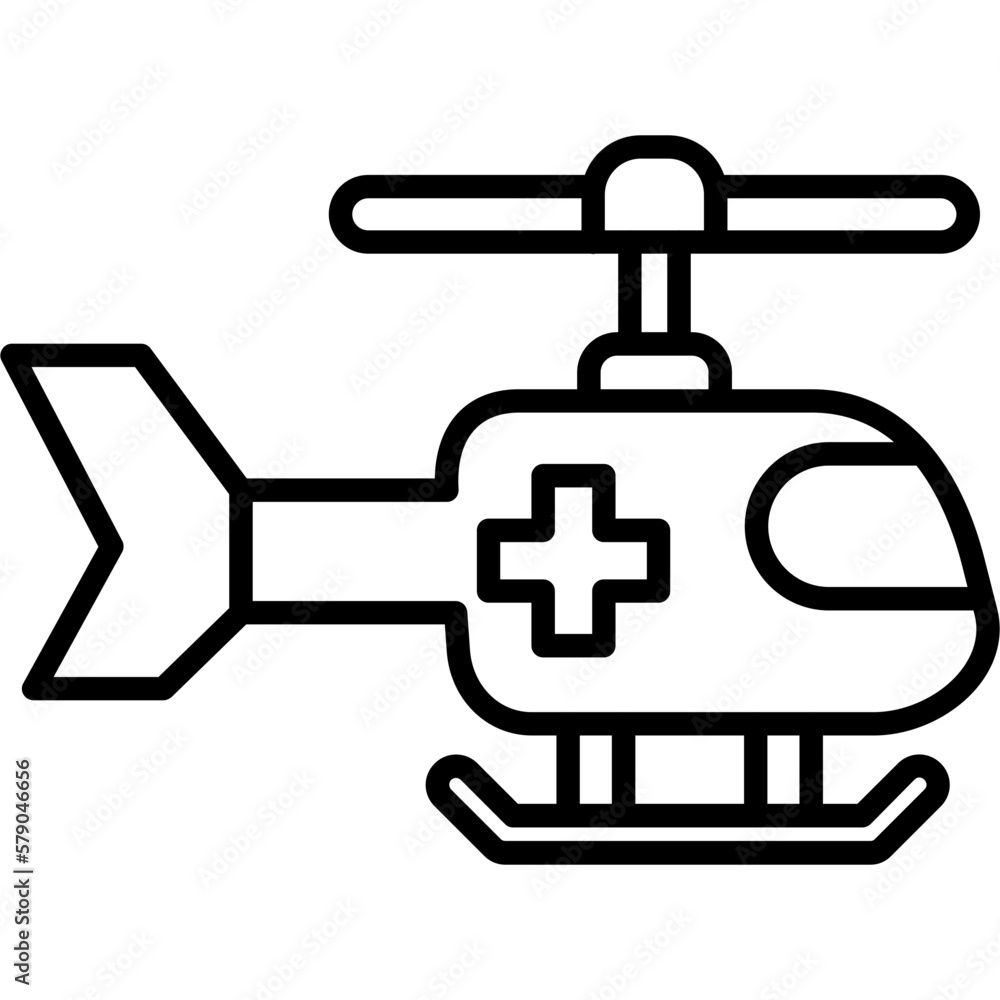 Helicopter Icon Helicopter Icon
