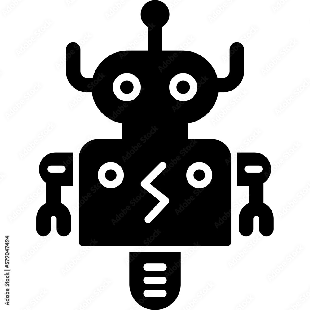 Naklejka premium Robot Icon