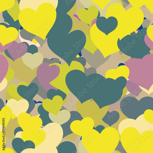 Background pattern abstract design texture. Seamless. Theme is about hearts, love, relations, romance