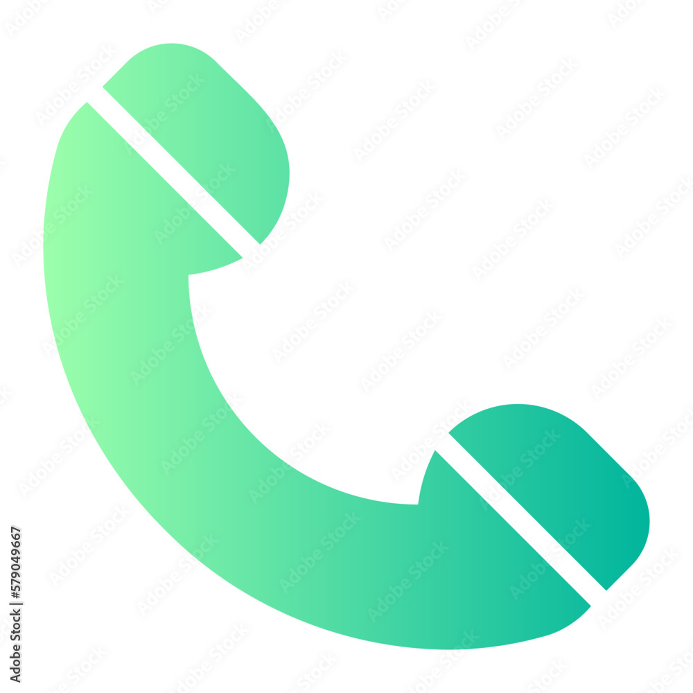 phone call gradient icon phone call gradient icon