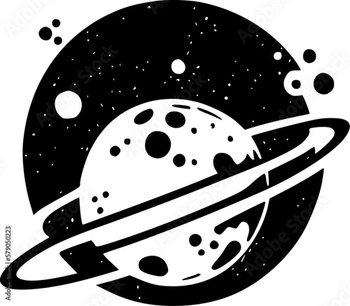 Planet - High Quality Vector Logo - Vector illustration ideal for T-shirt graphic