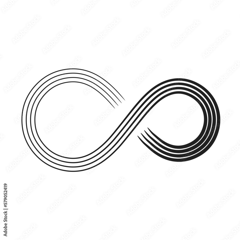 lines road tyre marks infinity icon vector illustration eps lines road tyre marks infinity icon vector illustration eps