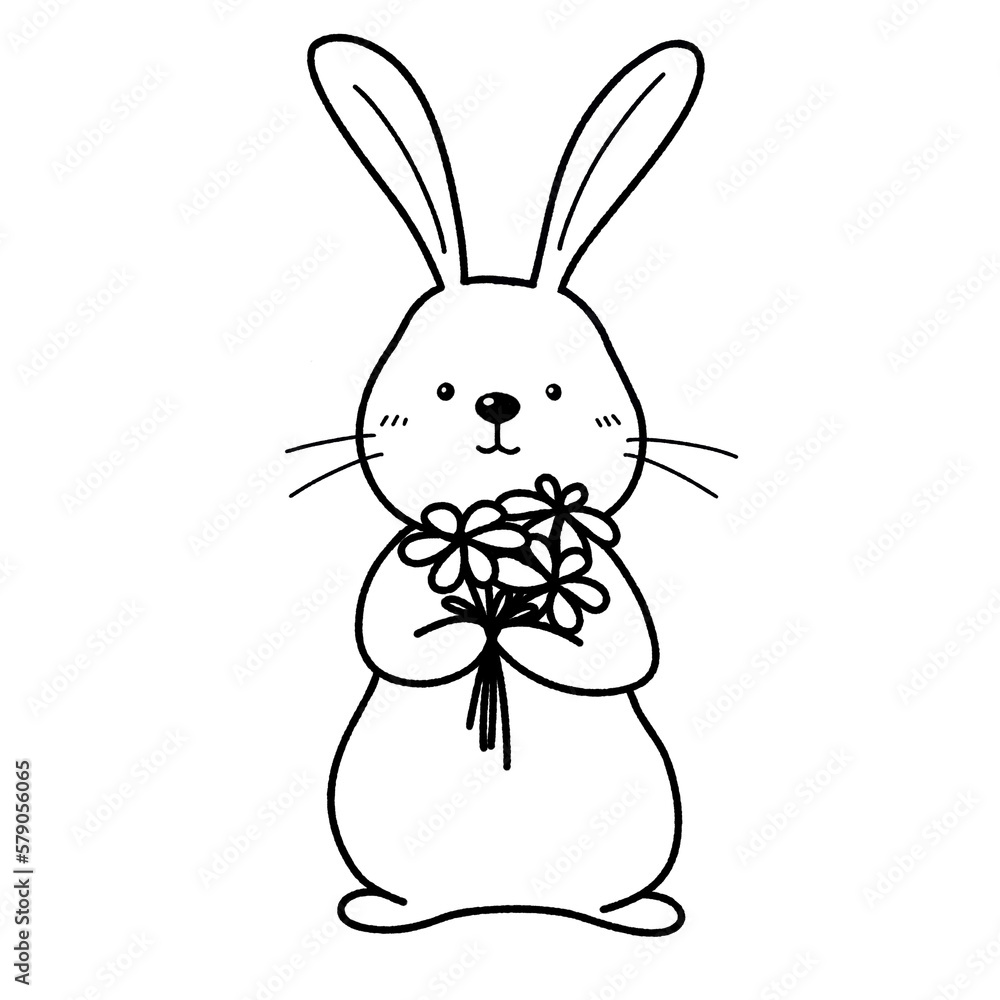 Obraz premium easter rabbits