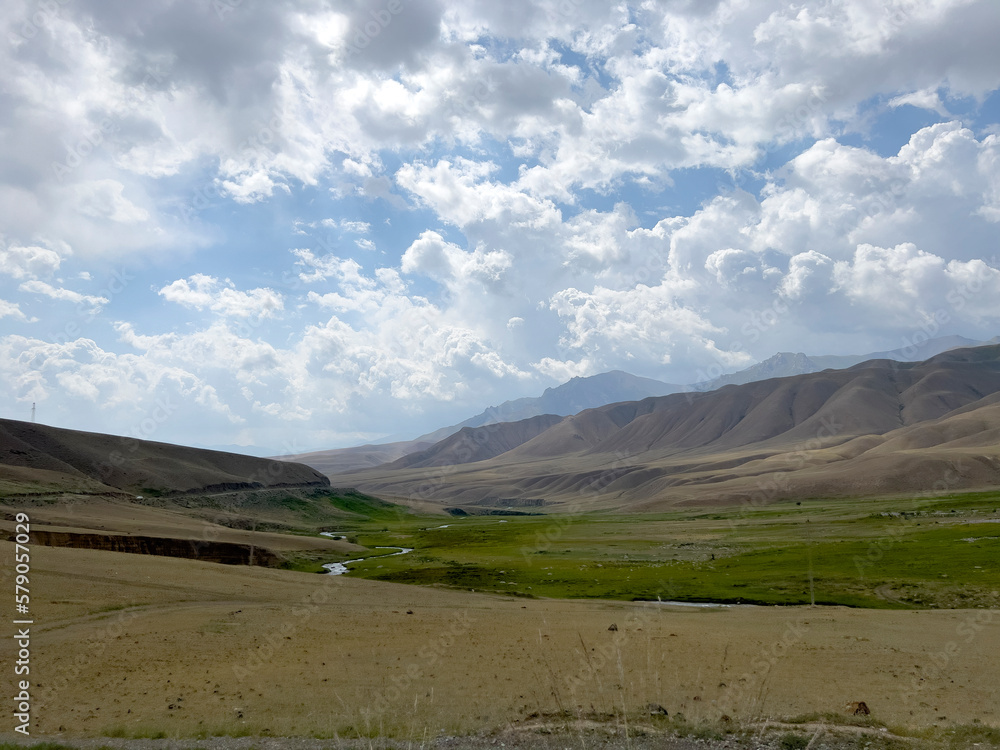 A beautiful nature in Kyrgyzstan.