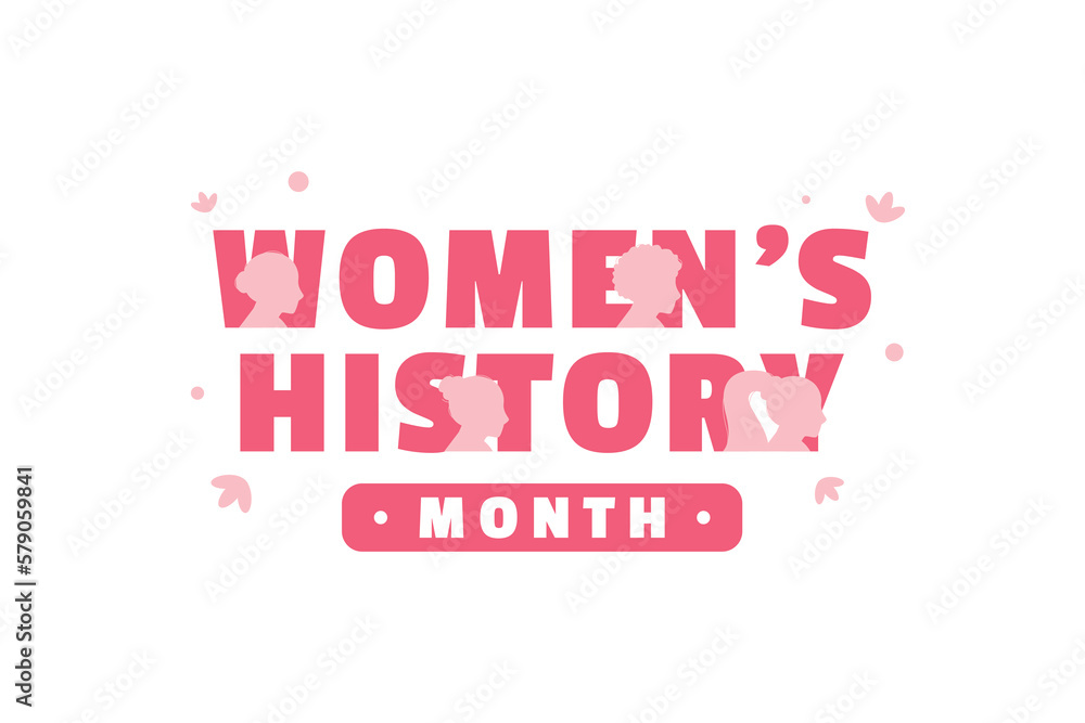 Women's History Month Design For International Moment