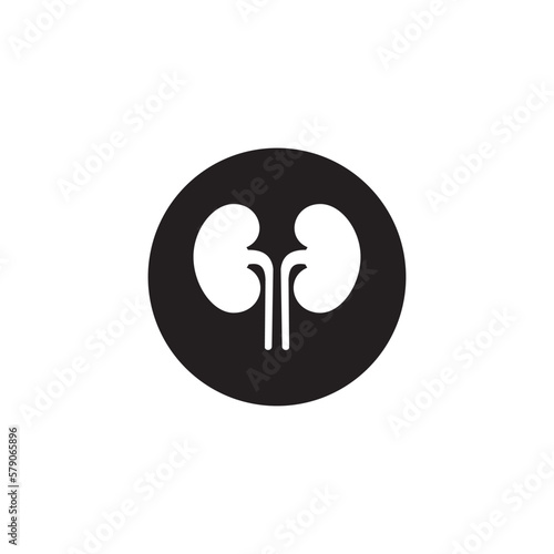 kidney vector illusrtation design logo template