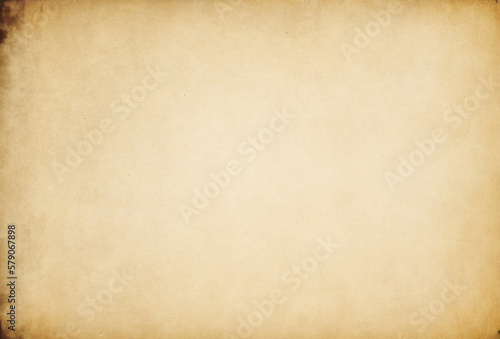 Aged texture of old vintage brown paper, can be use as abstract background, wallpaper, webpage, copy space for text. © tonstock