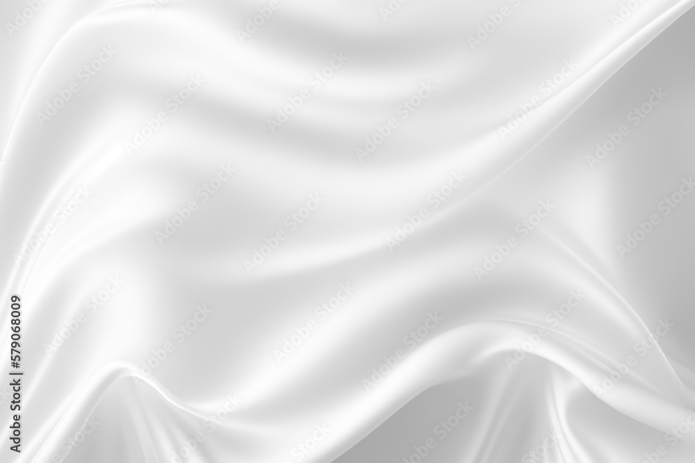 White and grey satin fabric curves wave lines background texture for web design , banner , business concept. White and grey satin fabric curves wave lines background texture for web design , banner , business concept.