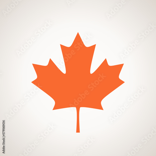 Maple leaf from the flag of Canada
