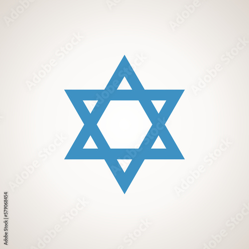 Symbol from the flag of Israel