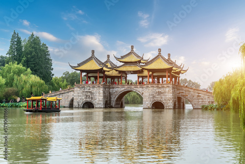 Yangzhou Chinese -style garden landscape