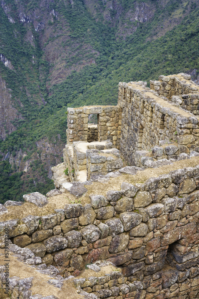Machu Picchu, Ruined city of the Incas, Andes Cordilleria, Urubamba province, Cusco, Peru