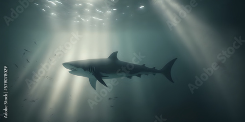 Wallpaper Mural Shark Torontodigital.ca