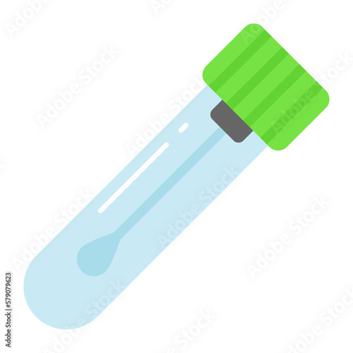 Swab Medical testing vector editable design icon