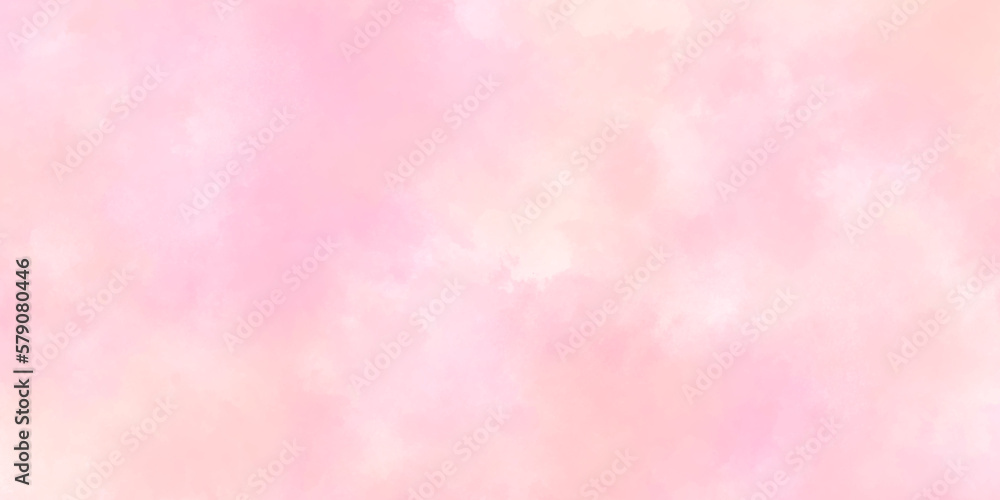 Light pink white soft watercolor background in pastel colorful stains and Pastel color Splashes Of Paints perfect for wallpaper, cover, card, presentation and decoration.