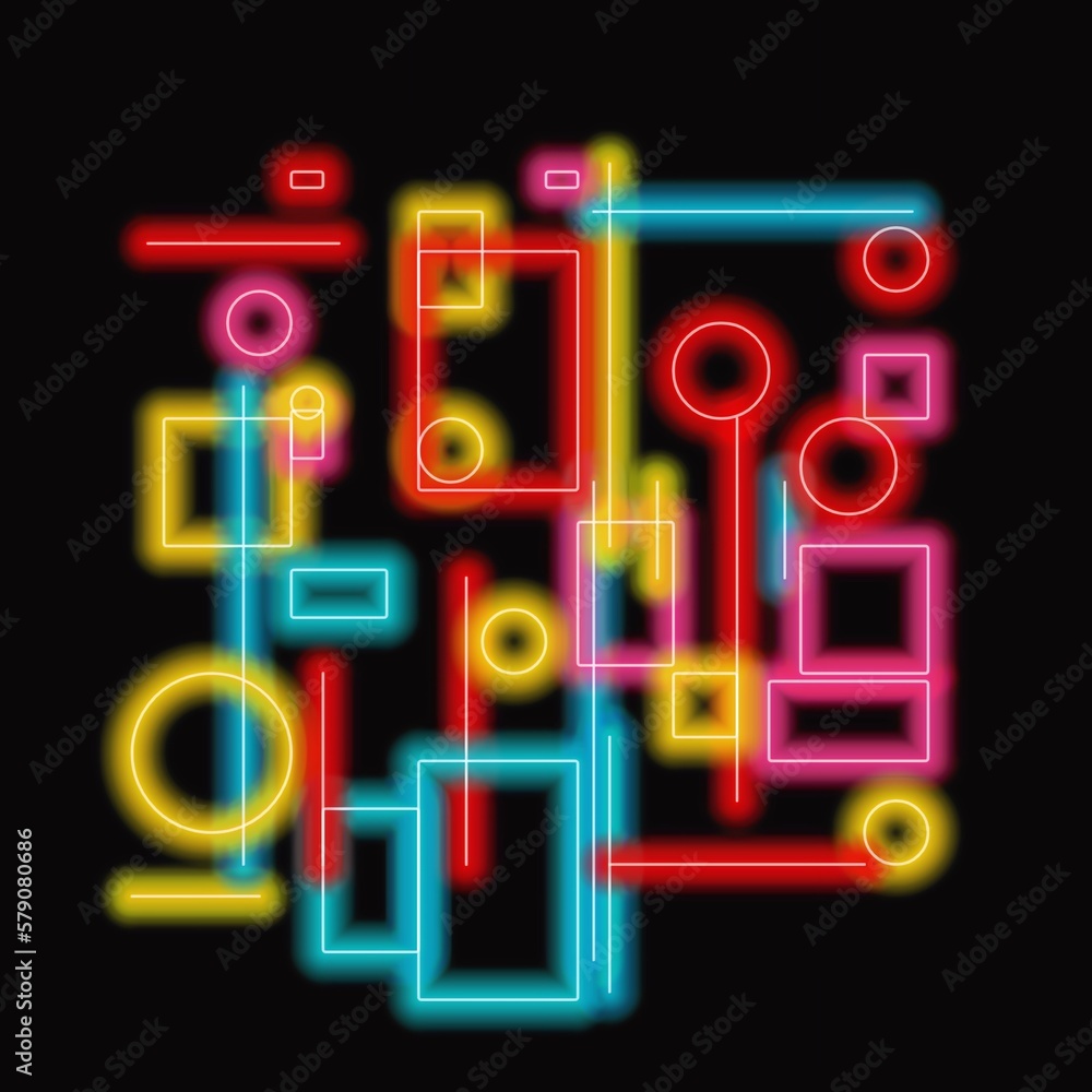 Geometric Abstract Pattern Background Geometric Abstract Pattern Background