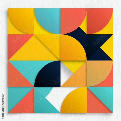 Geometric Abstract Pattern Background