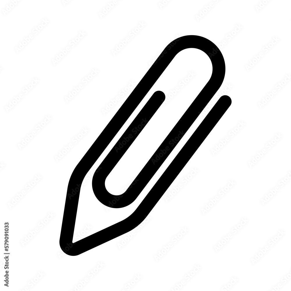 attachment icon, attachment vector logo illustration for graphic and web design attachment icon, attachment vector logo illustration for graphic and web design
