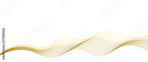 Abstract wave element for design. business background lines vector illustration