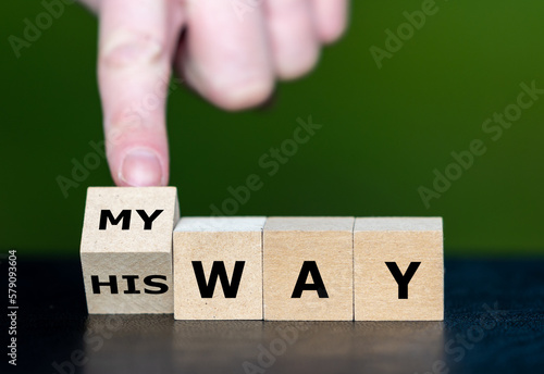 Canvas Print Symbol for loosing faith