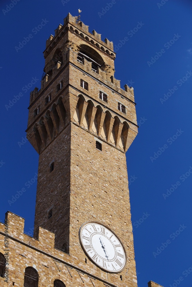 Vecchio Palace tower in Florence