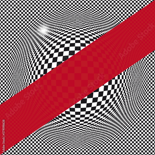 Blase diagonal rot