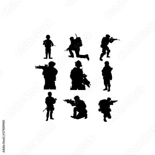 soldier military collection set design