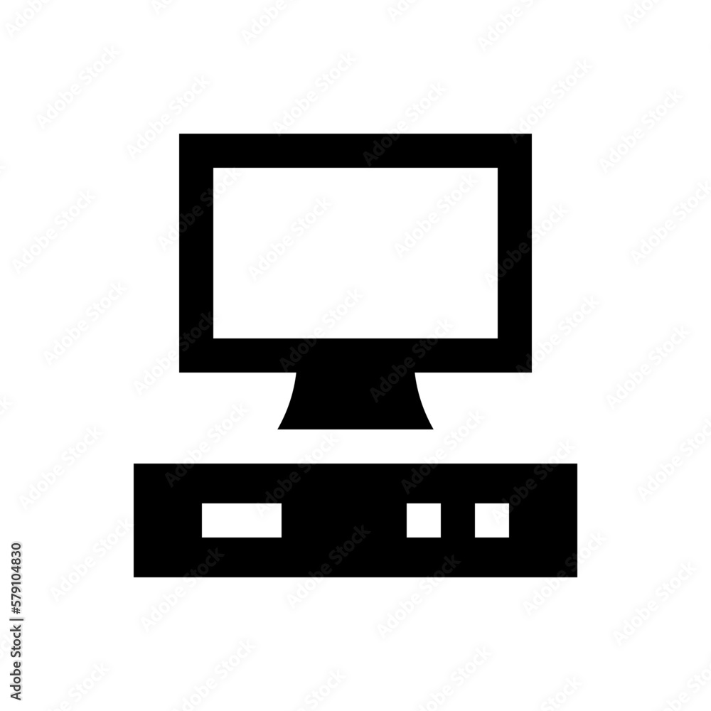 computer glyph icon computer glyph icon
