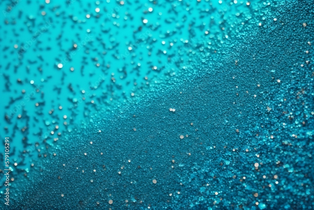 Fototapeta premium A Glittery Blue Paper Background. Generative AI