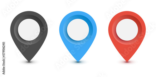 Free Download Location marker vector flat icons. - GFXLoad